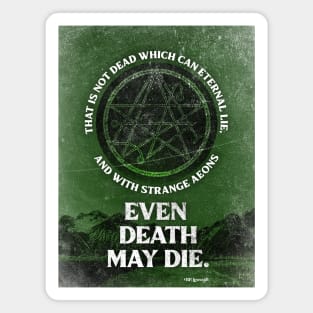 Even Death May Die - poster Magnet